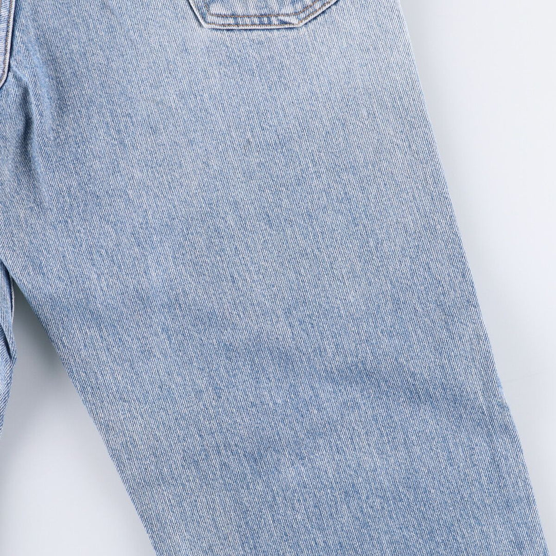 90'S Levi's 00550-4891 Relaxed Fit Tapered Denim Pants, Men's, Size 32 (Vintage) cotton blue type Vintage Second Hand