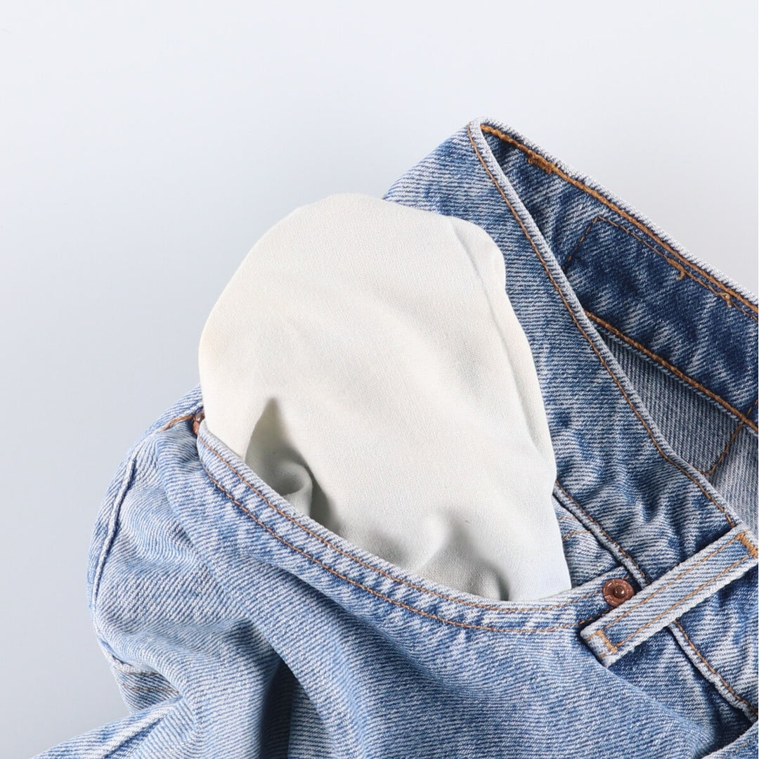 90'S Levi's 00550-4891 Relaxed Fit Tapered Denim Pants, Men's, Size 32 (Vintage) cotton blue type Vintage Second Hand