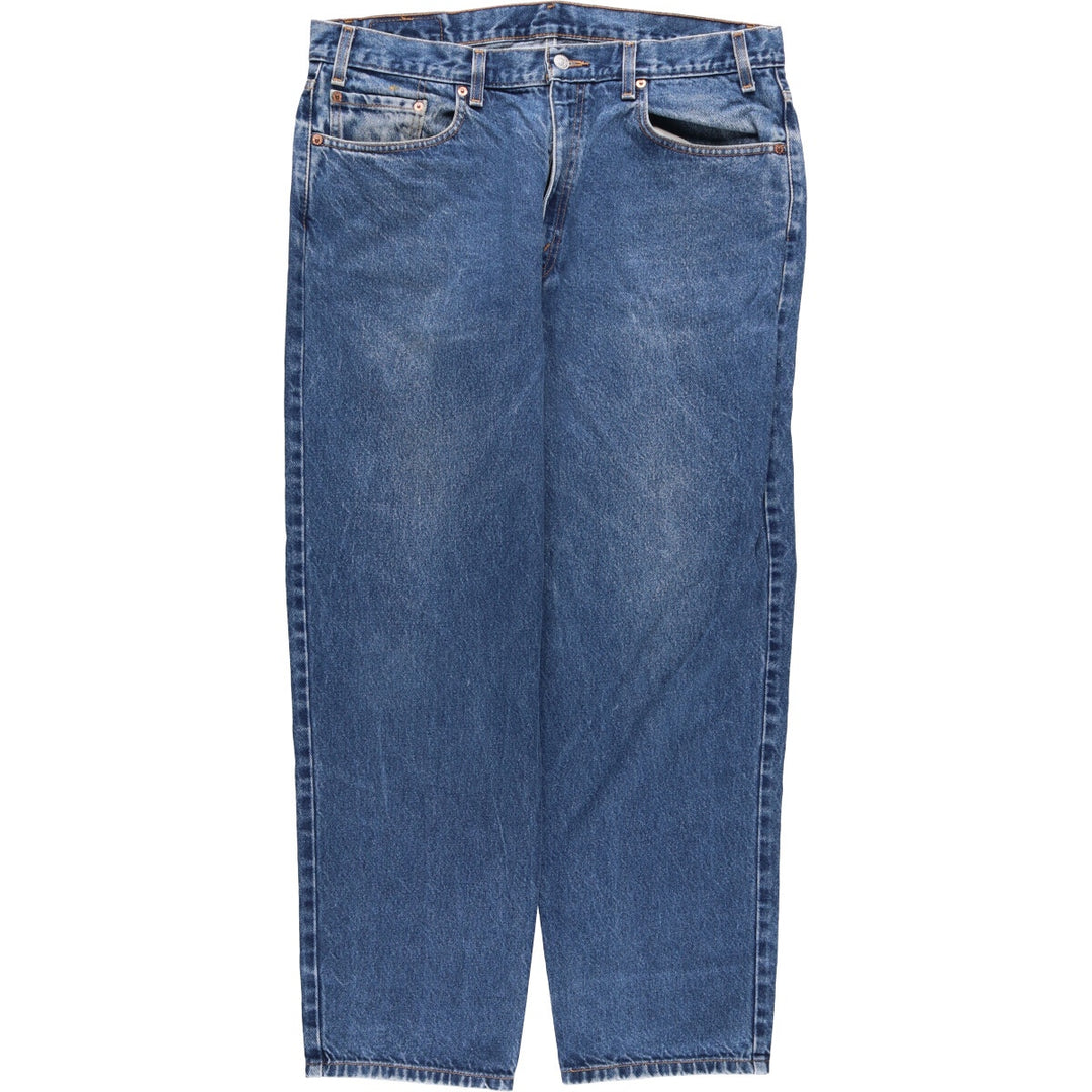 2000'S Levi's 00550-0216 Relaxed Fit Tapered Denim Pants, Men's, Size W39 cotton blue type Vintage Second Hand