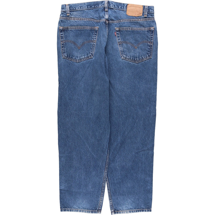2000'S Levi's 00550-0216 Relaxed Fit Tapered Denim Pants, Men's, Size W39 cotton blue type Vintage Second Hand