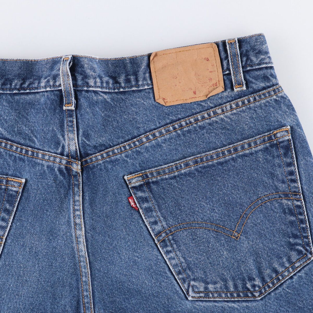 2000'S Levi's 00550-0216 Relaxed Fit Tapered Denim Pants, Men's, Size W39 cotton blue type Vintage Second Hand