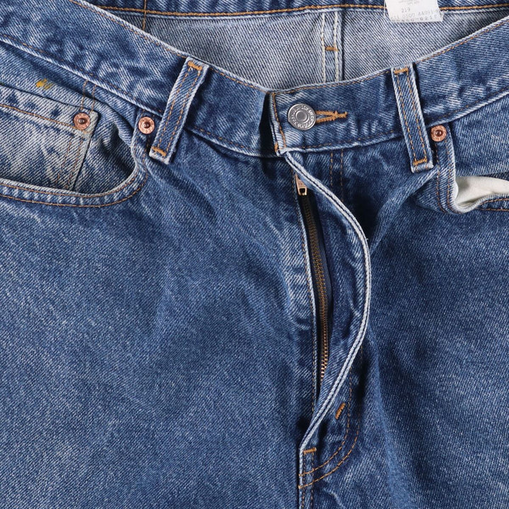 2000'S Levi's 00550-0216 Relaxed Fit Tapered Denim Pants, Men's, Size W39 cotton blue type Vintage Second Hand