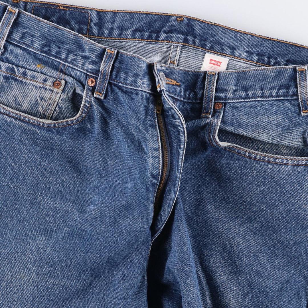 2000'S Levi's 00550-0216 Relaxed Fit Tapered Denim Pants, Men's, Size W39 cotton blue type Vintage Second Hand