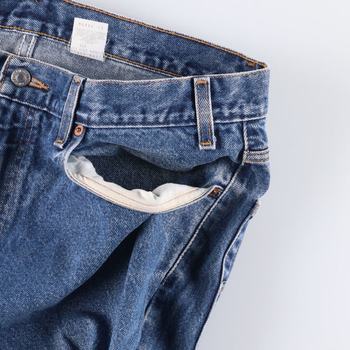 2000'S Levi's 00550-0216 Relaxed Fit Tapered Denim Pants, Men's, Size W39 cotton blue type Vintage Second Hand