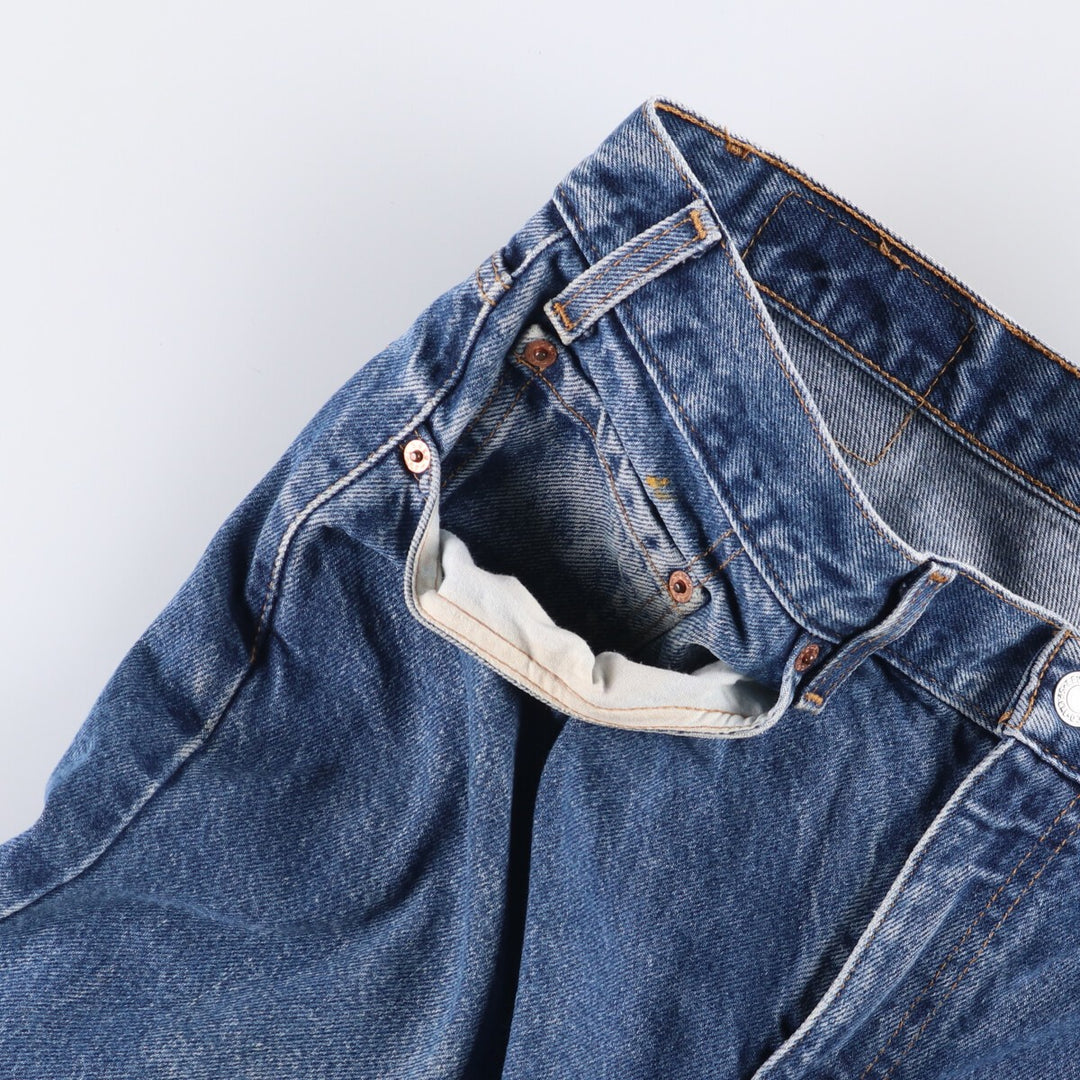 2000'S Levi's 00550-0216 Relaxed Fit Tapered Denim Pants, Men's, Size W39 cotton blue type Vintage Second Hand
