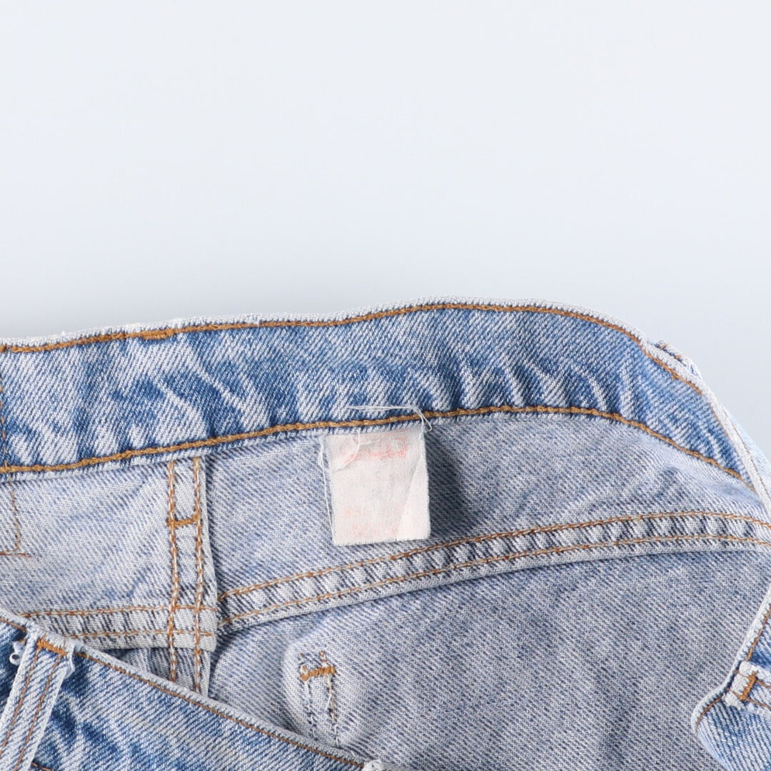 90'S Levi's 550-0213 Orange Tab Tapered Denim Pants, Made in USA, Men's, Size 36, Vintage unclear blue type Vintage Second Hand