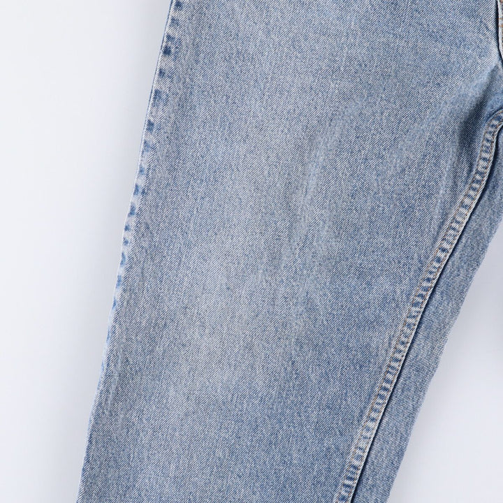 90'S Levi's 550-4891 Relaxed Fit Tapered Leg Denim Pants, Made in USA, Men's, Size 35, Vintage cotton blue type Vintage Second Hand