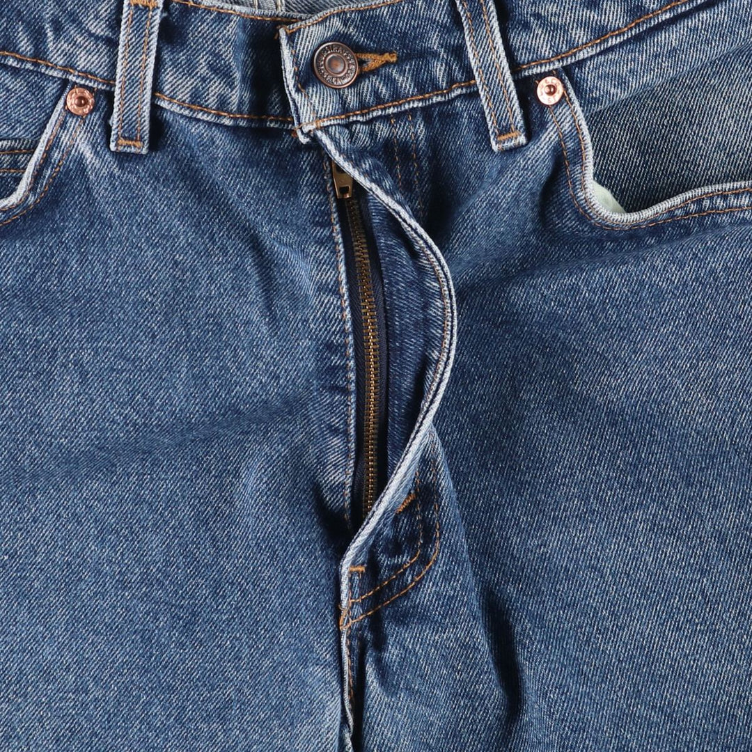 90'S Levi's 40550-0310 Relaxed Fit Tapered Denim Pants with Orange Tab, Made in USA, Men's Size 34, Vintage cotton blue type Vintage Second Hand