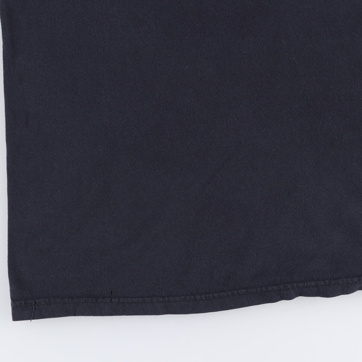 THE BEATLES Band T-shirt, Men's L size cotton black type Vintage Second Hand