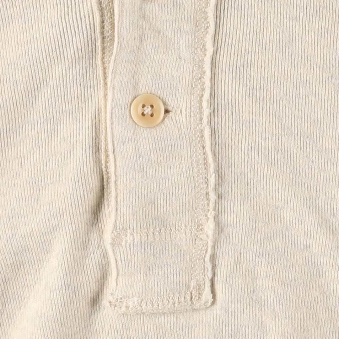 Ralph Lauren POLO by Ralph Lauren half-button sweatshirt pullover hoodie, men's size L cotton gray type Vintage Second Hand