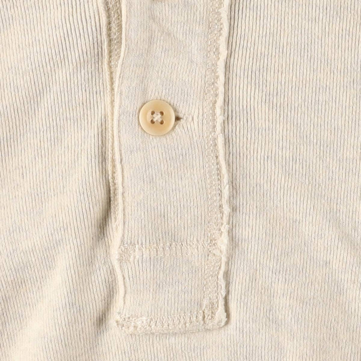 Ralph Lauren POLO by Ralph Lauren half-button sweatshirt pullover hoodie, men's size L cotton gray type Vintage Second Hand
