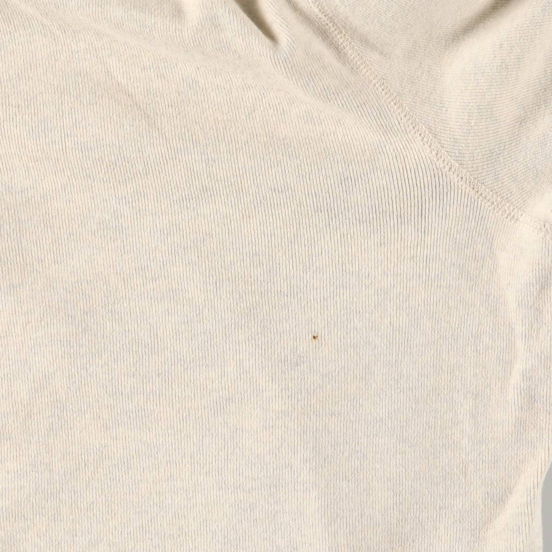 Ralph Lauren POLO by Ralph Lauren half-button sweatshirt pullover hoodie, men's size L cotton gray type Vintage Second Hand