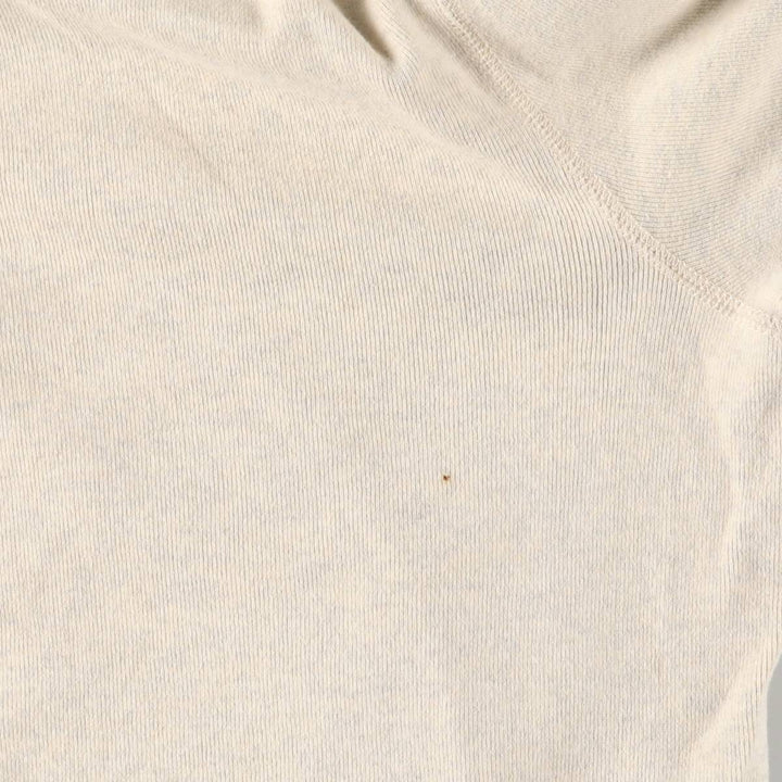 Ralph Lauren POLO by Ralph Lauren half-button sweatshirt pullover hoodie, men's size L cotton gray type Vintage Second Hand