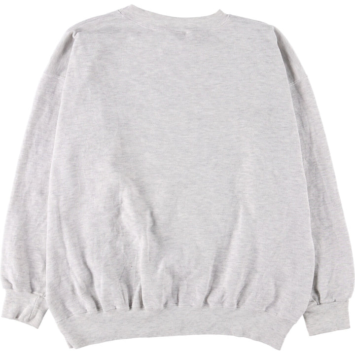 Vintage 90'S BEZIL dezign college sweatshirt, made in the USA, men's size XL polyester gray type Vintage Second Hand