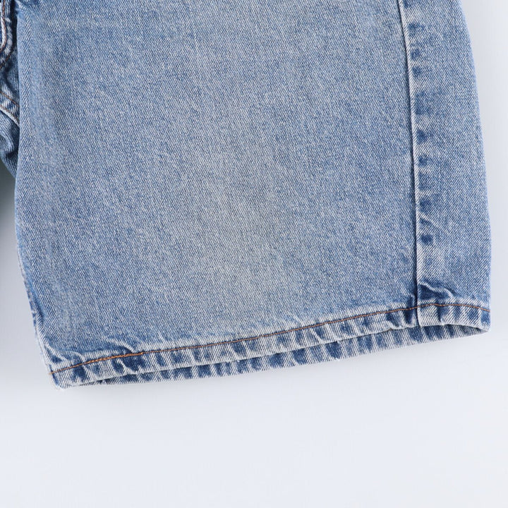00'S Levi's 550 Relaxed Fit Denim Shorts for Men, Size W37 cotton blue type Vintage Second Hand