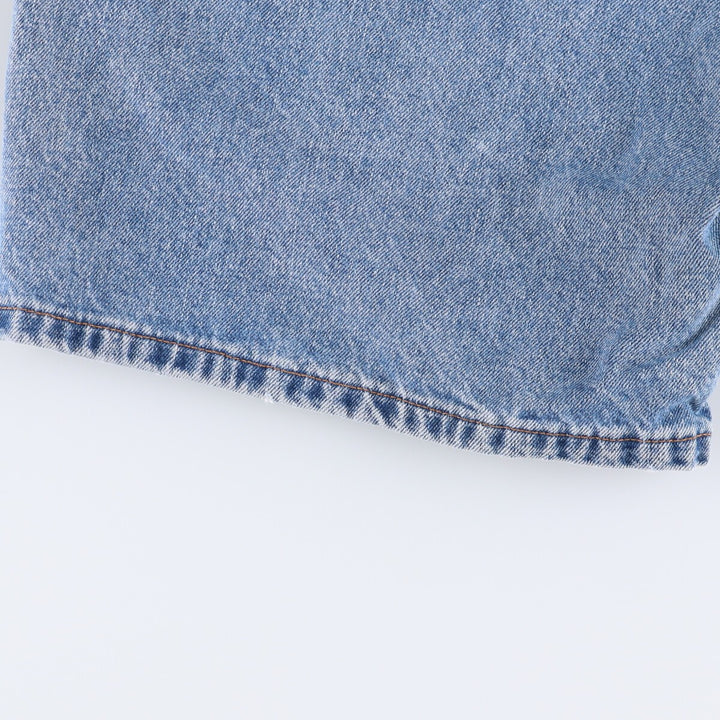 00'S Levi's 550 Relaxed Fit Denim Shorts for Men, Size W37 cotton blue type Vintage Second Hand