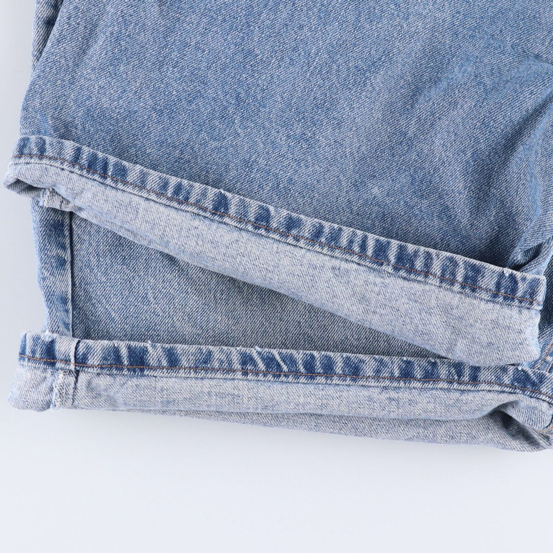 00'S Levi's 550 Relaxed Fit Denim Shorts for Men, Size W37 cotton blue type Vintage Second Hand