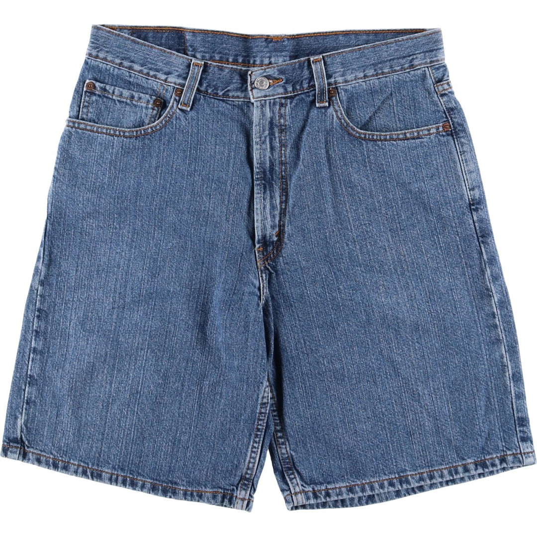 Levi's 550 Relaxed Fit Denim Shorts, Men's Size W34 cotton blue type Vintage Second Hand