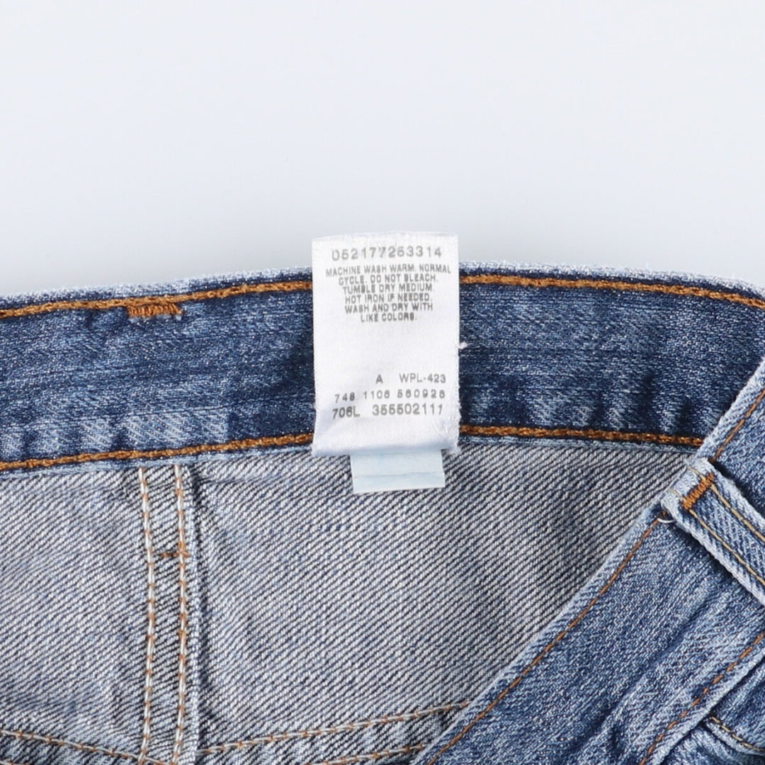 Levi's 550 Relaxed Fit Denim Shorts, Men's Size W34 cotton blue type Vintage Second Hand