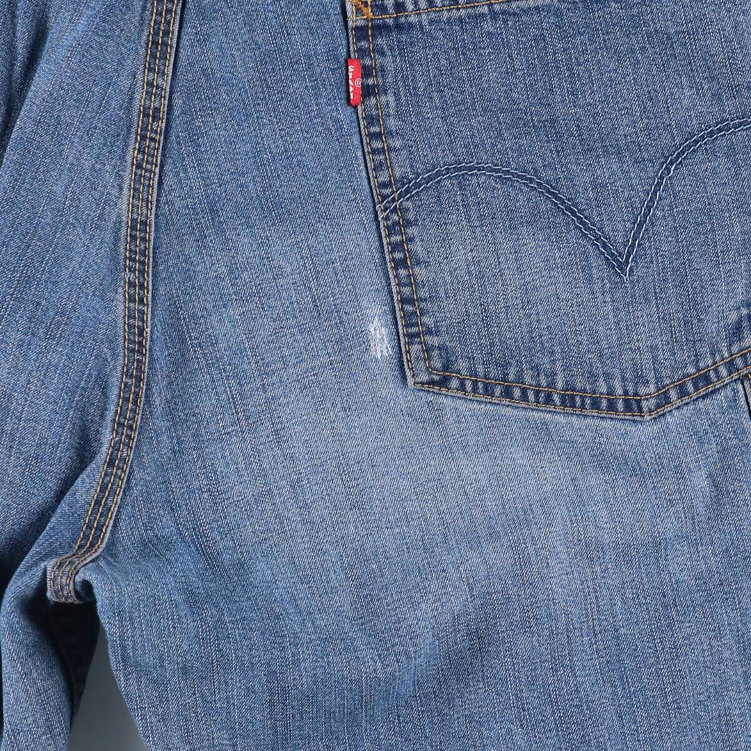 Levi's Carpenter Denim Shorts, Half Pants, Men's Size 38 cotton blue type Vintage Second Hand