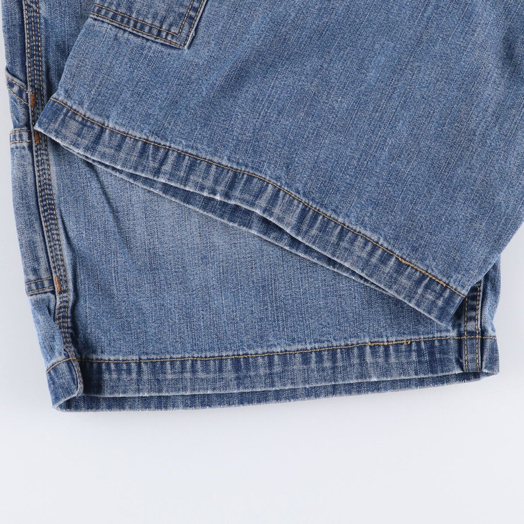 Levi's Carpenter Denim Shorts, Half Pants, Men's Size 38 cotton blue type Vintage Second Hand
