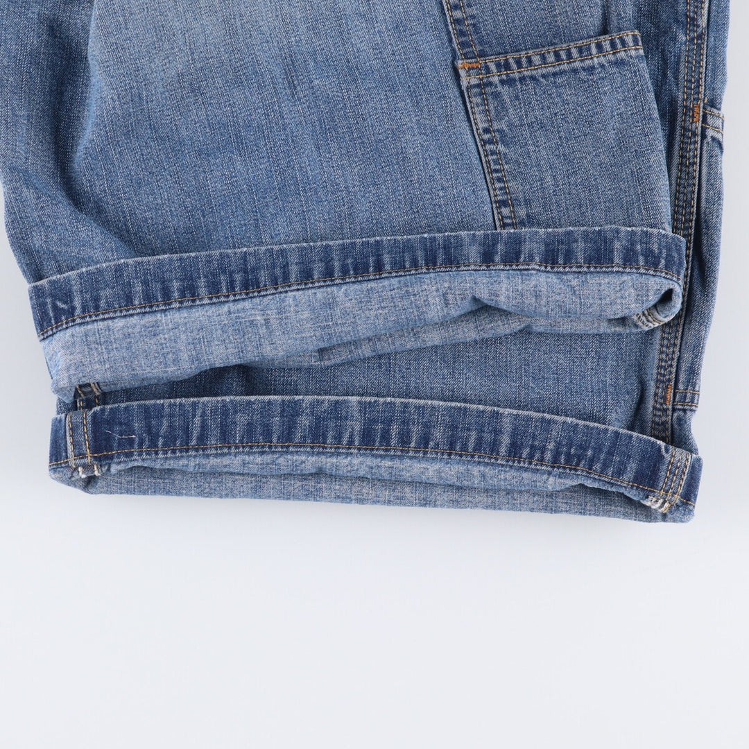 Levi's Carpenter Denim Shorts, Half Pants, Men's Size 38 cotton blue type Vintage Second Hand