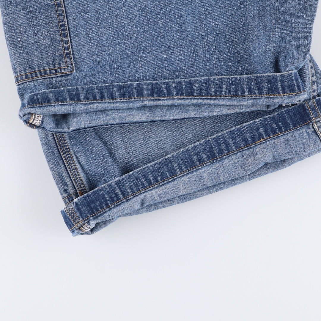 Levi's Carpenter Denim Shorts, Half Pants, Men's Size 38 cotton blue type Vintage Second Hand