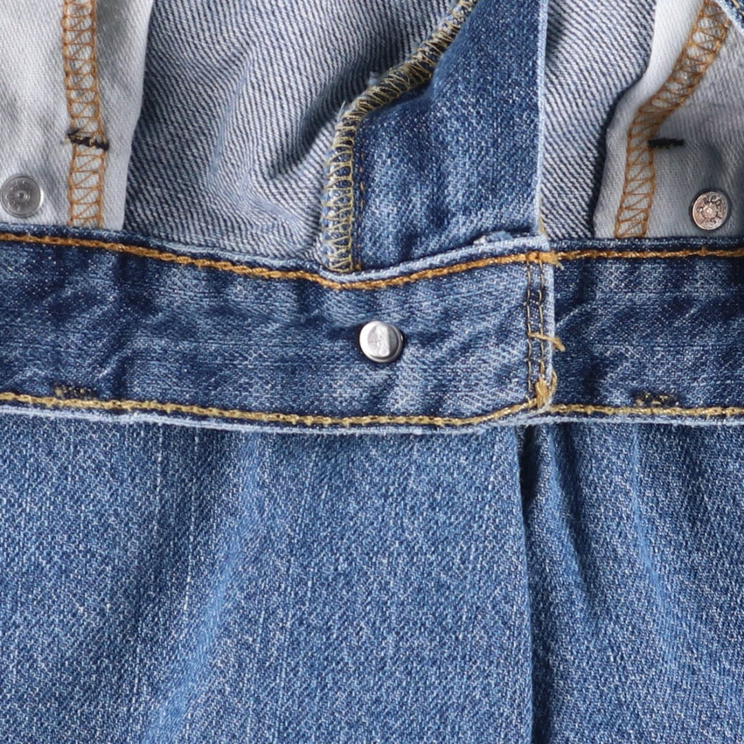 Levi's 550 denim shorts, short pants for men, size W35 cotton blue type Vintage Second Hand