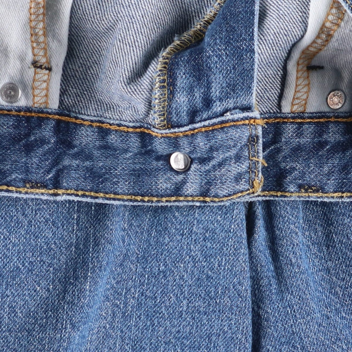 Levi's 550 denim shorts, short pants for men, size W35 cotton blue type Vintage Second Hand