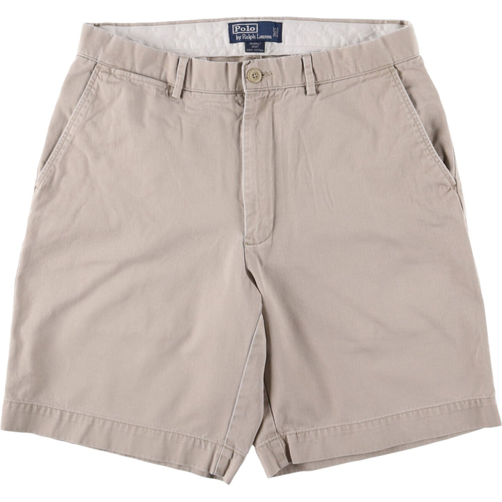 Ralph Lauren POLO by Ralph Lauren Chino Shorts Shorts Men's W34 equivalent cotton Beige type Vintage Second Hand