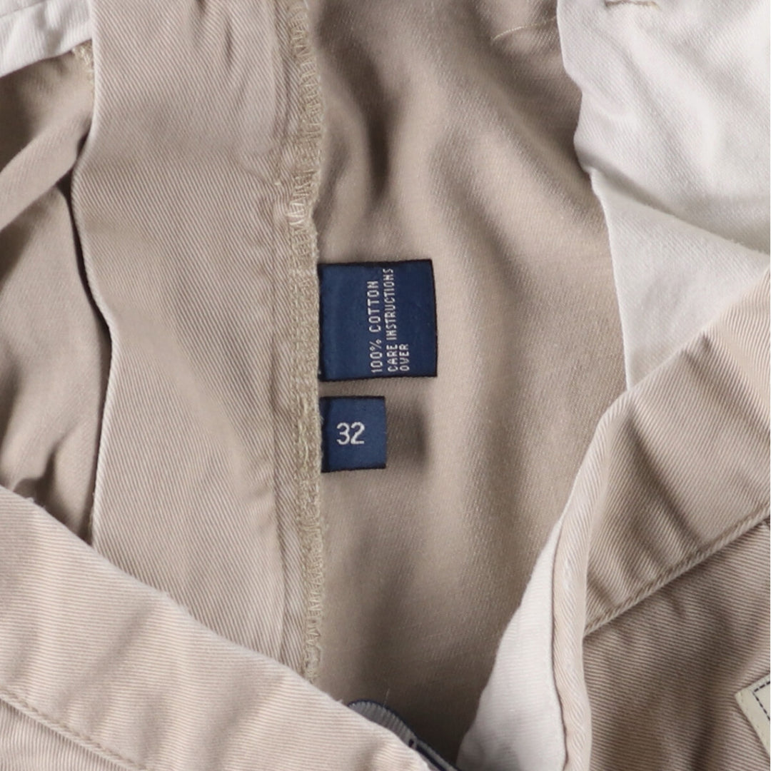 Ralph Lauren POLO by Ralph Lauren Chino Shorts Shorts Men's W34 equivalent cotton Beige type Vintage Second Hand