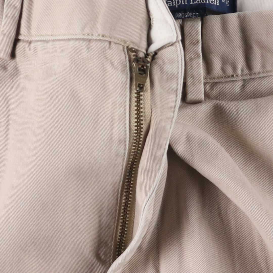 Ralph Lauren POLO by Ralph Lauren Chino Shorts Shorts Men's W34 equivalent cotton Beige type Vintage Second Hand