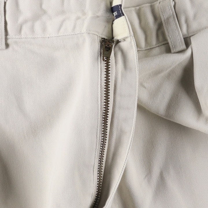 Ralph Lauren POLO RALPH LAUREN Two-pleat Chino Shorts Shorts Men's W35 equivalent cotton ivory Vintage Second Hand