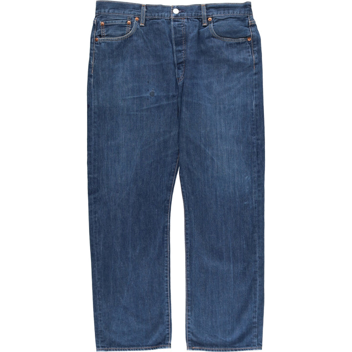 Levi's 501 Euro Model Straight Denim Pants, Men's, Size W37 cotton blue type Vintage Second Hand