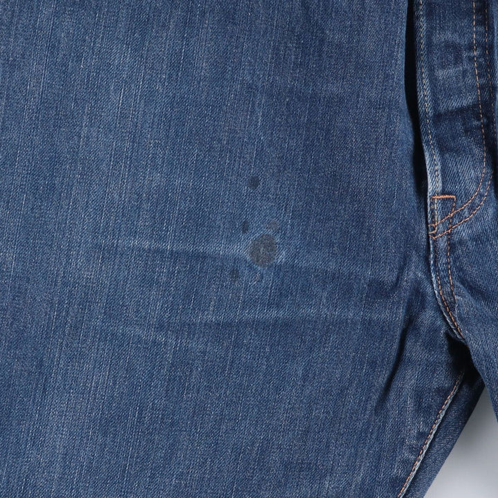 Levi's 501 Euro Model Straight Denim Pants, Men's, Size W37 cotton blue type Vintage Second Hand