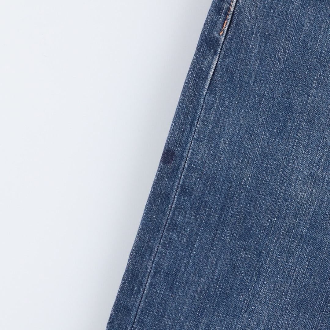 Levi's 501 Euro Model Straight Denim Pants, Men's, Size W37 cotton blue type Vintage Second Hand