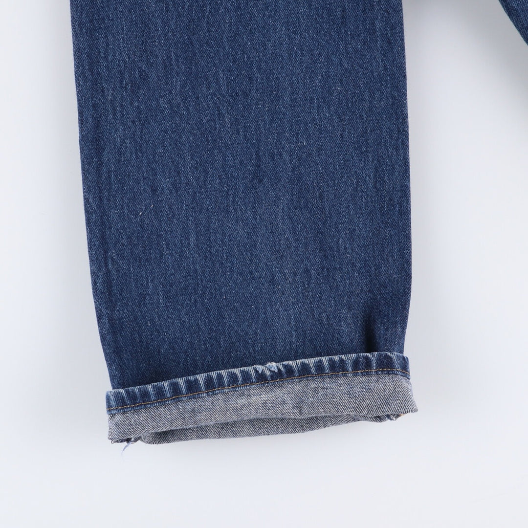 Levi's 501 straight denim pants for men, size W33 cotton blue type Vintage Second Hand