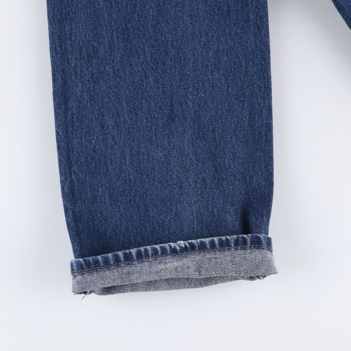 Levi's 501 straight denim pants for men, size W33 cotton blue type Vintage Second Hand