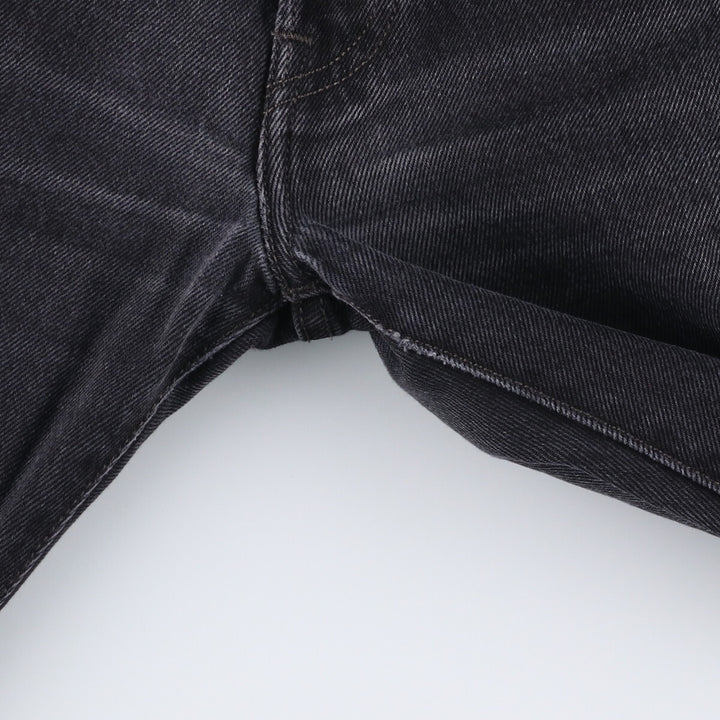 Levi's 501 Black Denim Straight Denim Pants Men's W36 cotton black type Vintage Second Hand