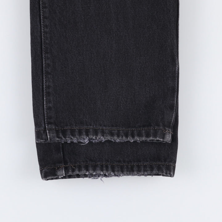 Levi's 501 Black Denim Straight Denim Pants Men's W36 cotton black type Vintage Second Hand