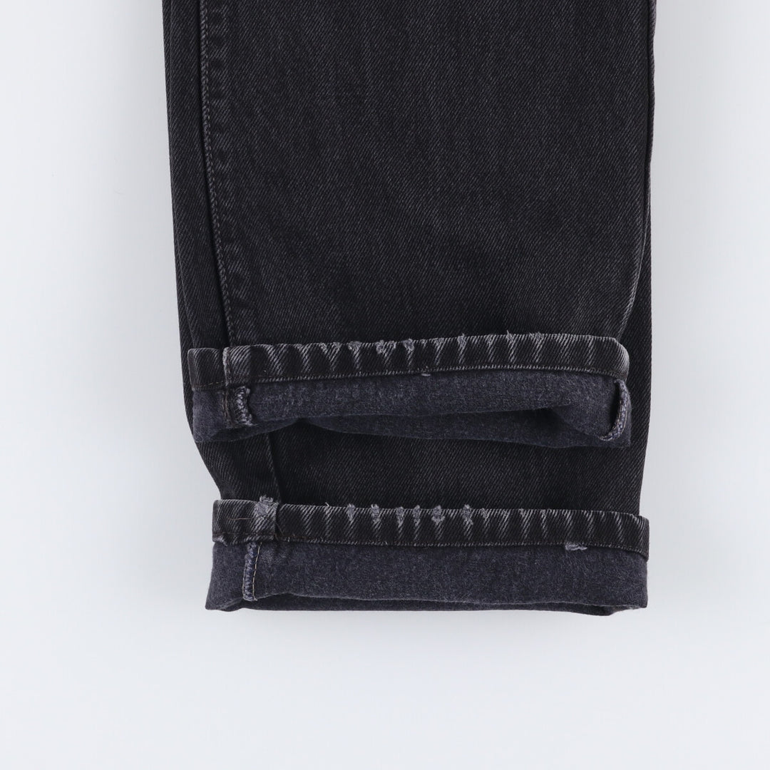 Levi's 501 Black Denim Straight Denim Pants Men's W36 cotton black type Vintage Second Hand