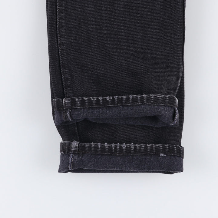 Levi's 501 Black Denim Straight Denim Pants Men's W36 cotton black type Vintage Second Hand
