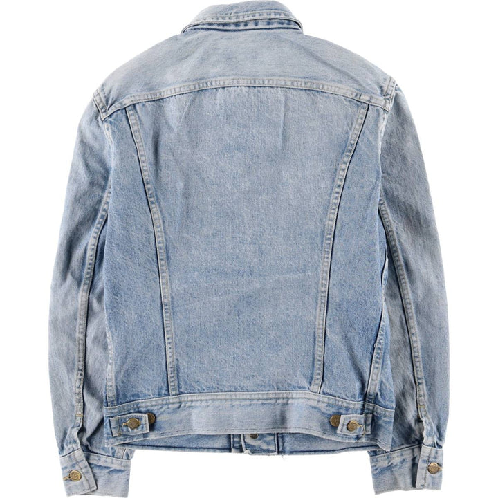 80'S Lee Riders denim jacket, denim jacket, men's size S, vintage cotton blue type Vintage Second Hand