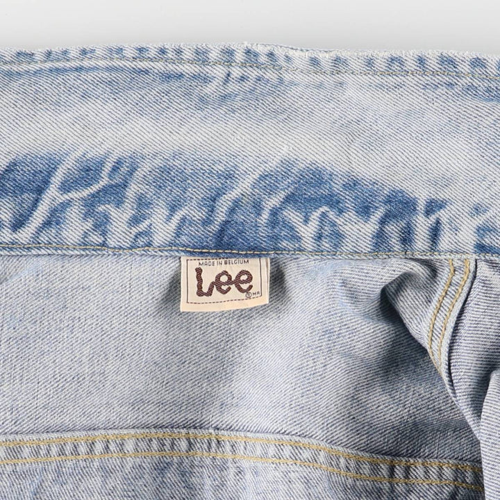 80'S Lee Riders denim jacket, denim jacket, men's size S, vintage cotton blue type Vintage Second Hand
