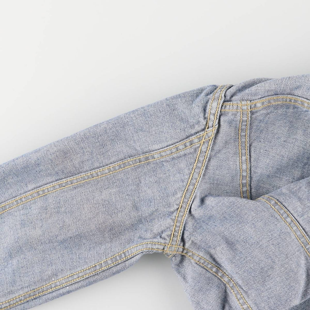 80'S Lee Riders denim jacket, denim jacket, men's size S, vintage cotton blue type Vintage Second Hand