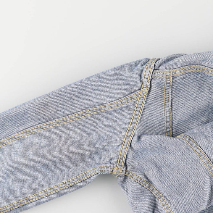 80'S Lee Riders denim jacket, denim jacket, men's size S, vintage cotton blue type Vintage Second Hand