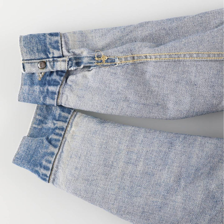 80'S Lee Riders denim jacket, denim jacket, men's size S, vintage cotton blue type Vintage Second Hand