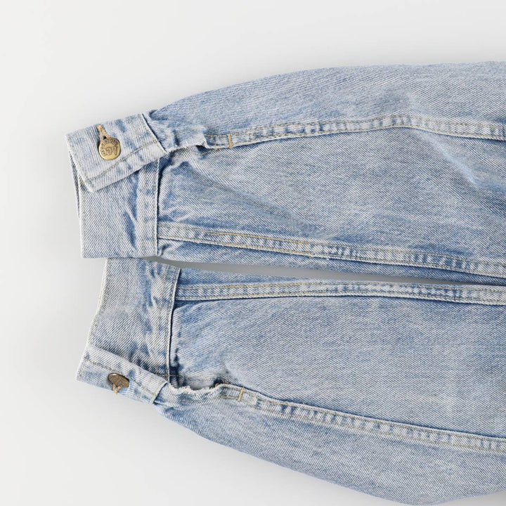80'S Lee Riders denim jacket, denim jacket, men's size S, vintage cotton blue type Vintage Second Hand