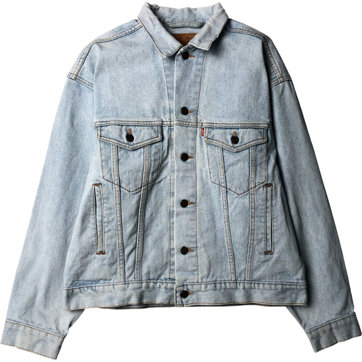 90'S Levi's 70507-4834 Denim Jacket, Men's Size Medium, Vintage cotton blue type Vintage Second Hand