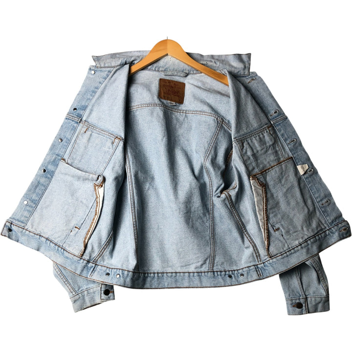 90'S Levi's 70507-4834 Denim Jacket, Men's Size Medium, Vintage cotton blue type Vintage Second Hand